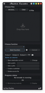 Shutter Encoder - Encoder|Converter video FREE PC|Mac